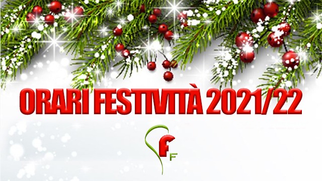 Fitness Faktory - Orari chiusura feste natalizie - 2021-2022