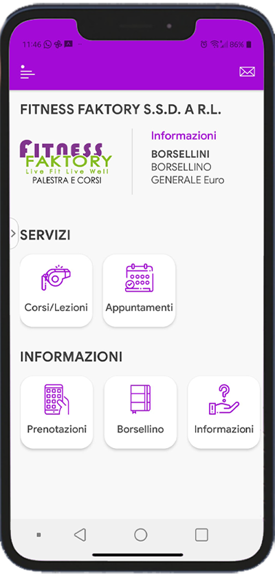 Immagine App WellTeam di Fitness Faktory