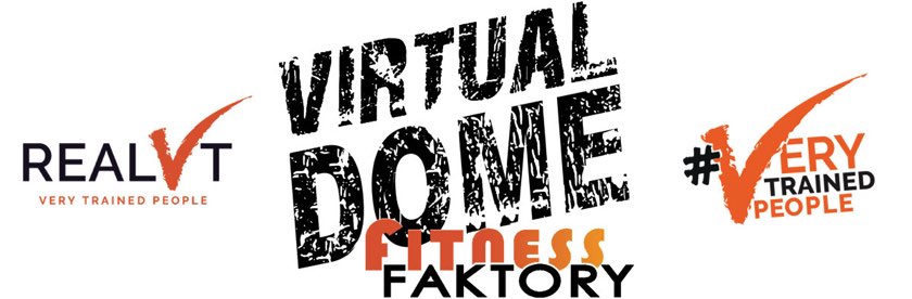 Logo Virtual Dome Corsi Virtuali Fitness Faktory