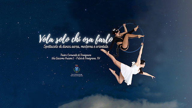 News "Vola solo chi vola in alto!" Spettacolo di Danza Aerea, Moderna e Orientale