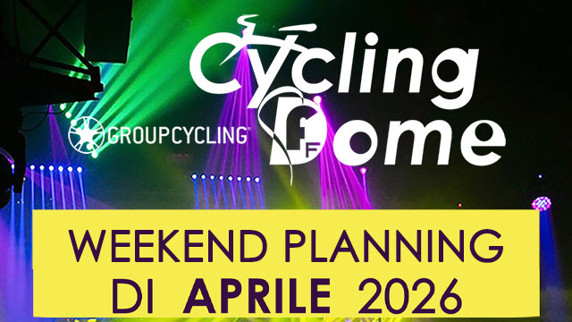 Cycling weekend planning aprile 2026