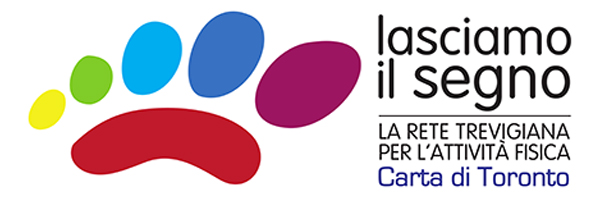 Logo Lasciamo il segno. Rete trevigiana per l'attività fisica. Carta di Toronto