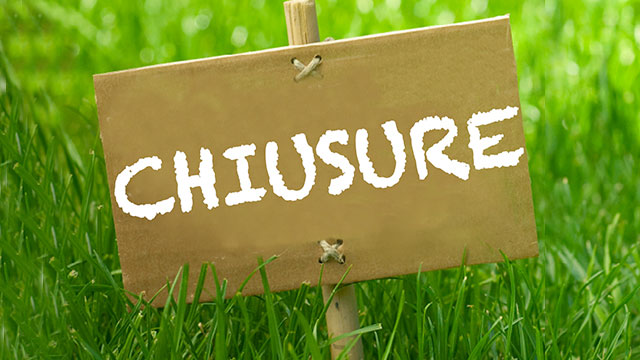 Ponte 2 giugno e chiusura domeniche d’estate