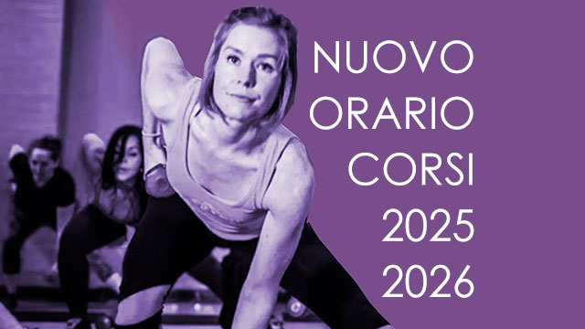 Nuovo orario corsi palestra Fitness Faktory stagione 2025-2026