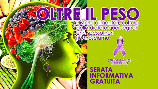 Serata informativa gratuita "Oltre il peso" marzo 2026